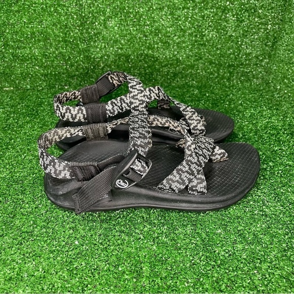 Chaco Z/2 Yampa Sandals Women's Size 6 Black Aztec Outdoor Sport Strap Toe Loop - Picture 2 of 10
